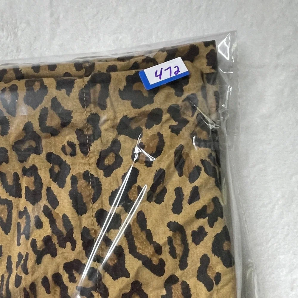 VTG 90s Ralph Lauren Home Leopard Print Cotton Standard Pillowcase Set of 2 USA